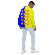 Hearts Two Tone Men’s windbreaker