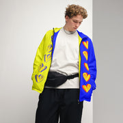 Hearts Two Tone Men’s windbreaker