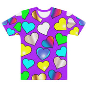 Heart Purple Men's T-shirt