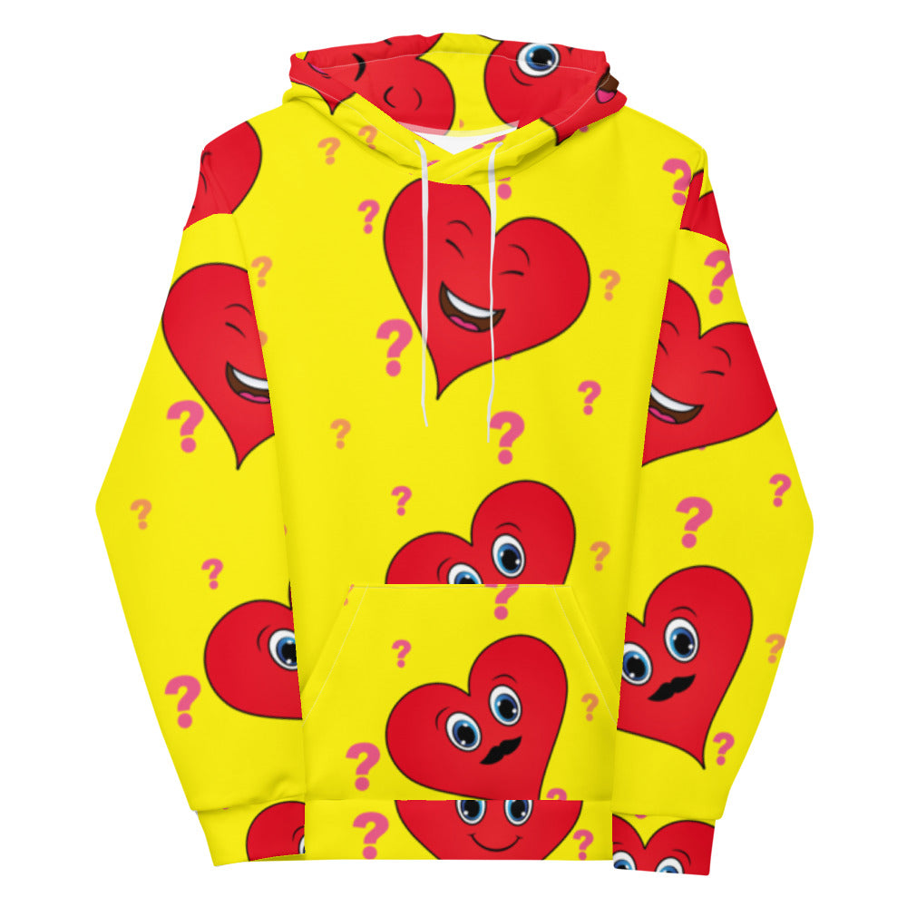 Yellow deals cdg hoodie