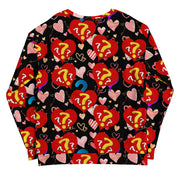Love Question Black Women's Sweatshirt