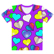 Heart Purple Women's T-shirt