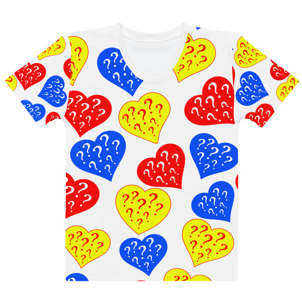 Heart White Women's T-shirt